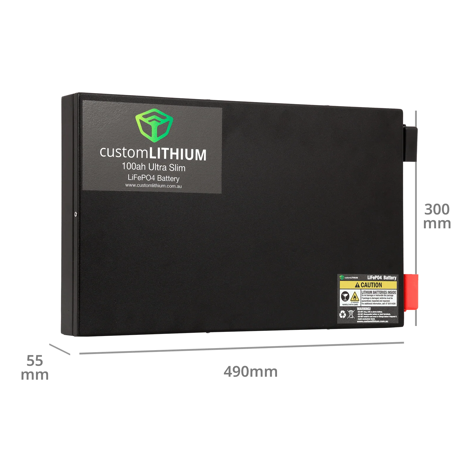 100Ah Ultra Slimline Lithium Battery - Image 4