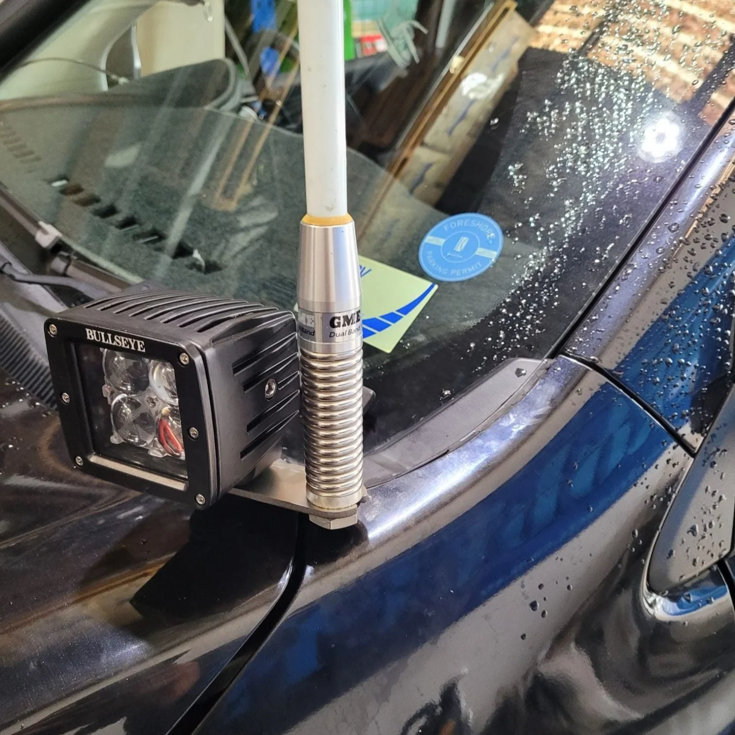 Mazda BT-50 (2021+) Bonnet Aerial and Light Bracket - Image 4