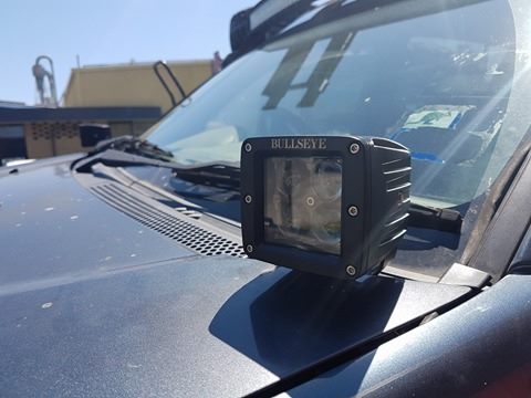 Mitsubishi Triton ML/MN Bonnet Aerial/Light Bracket - Image 4