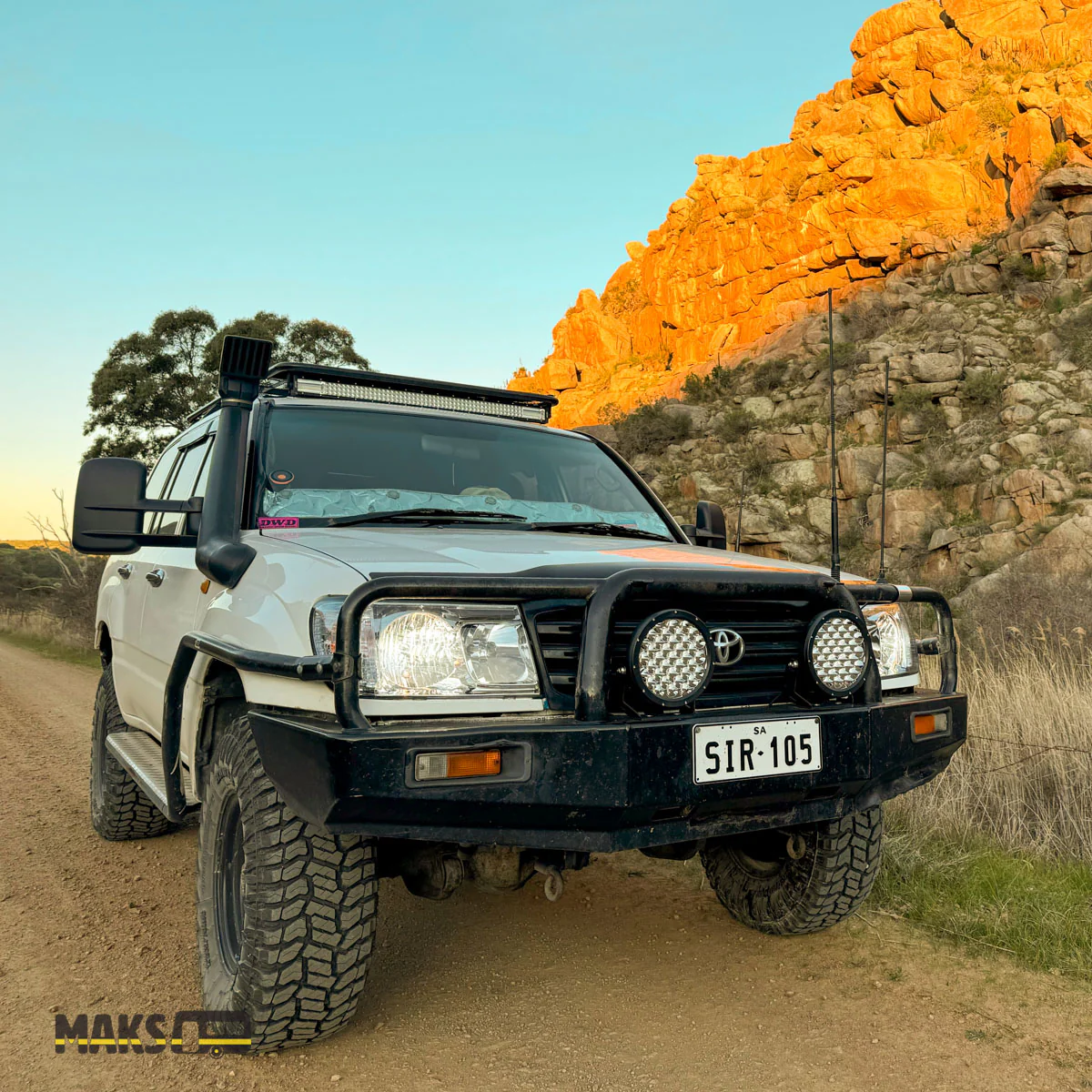 Solar Screens for Toyota Landcruiser 100/105 Series