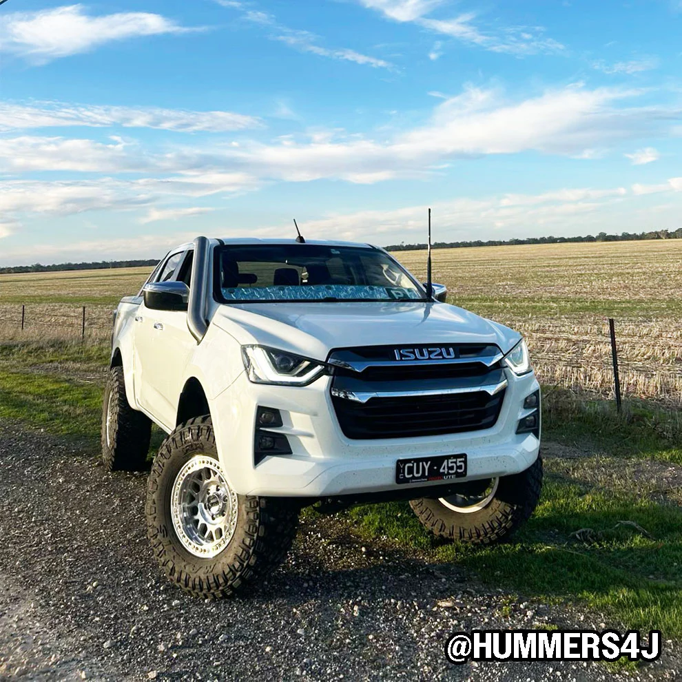 Stealth Black Solar Screens for Isuzu D-Max