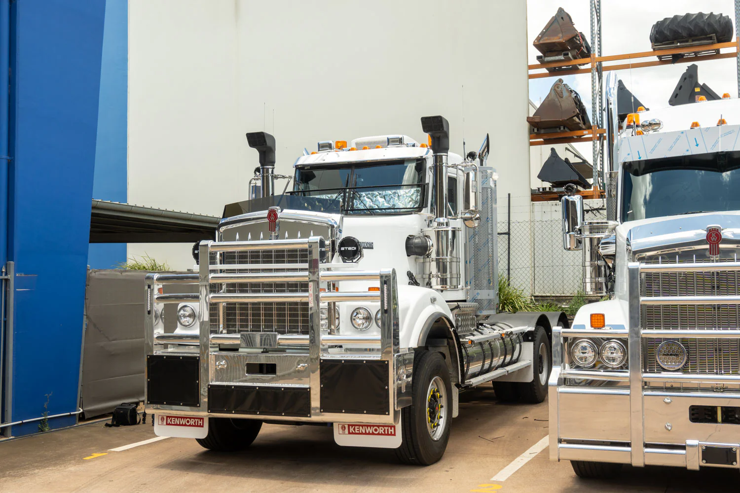 Stealth Black Solar Screens for MACK Trident