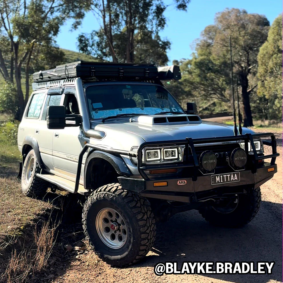 Solar Screens for Toyota Landcruiser 80 Series DX - Image 3