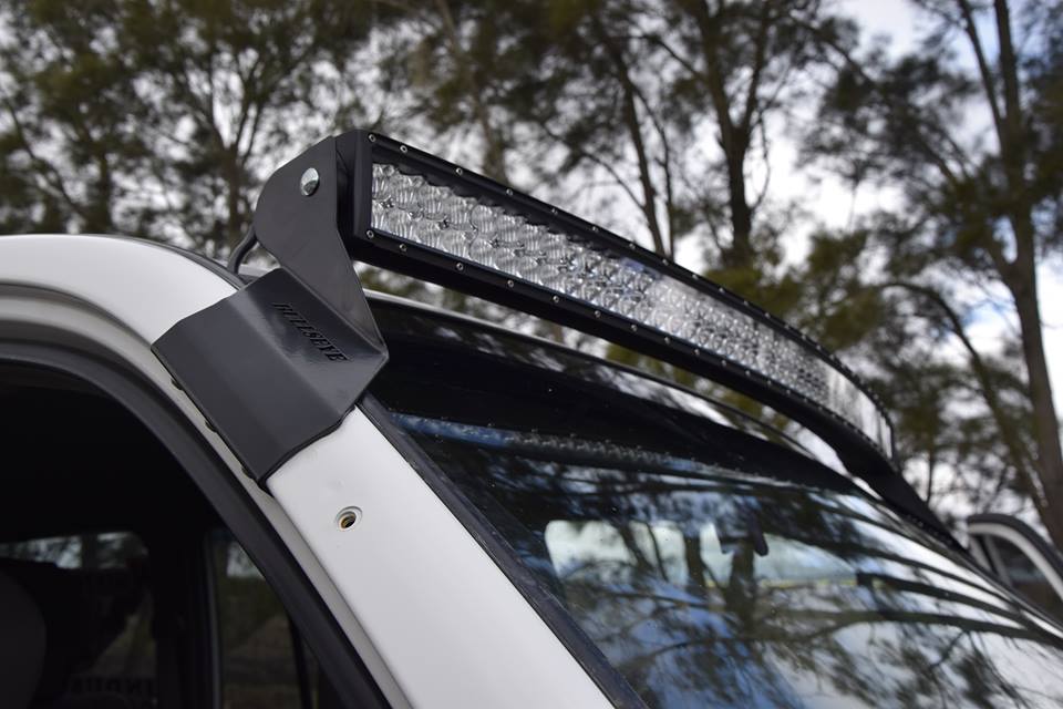 Toyota Landcruiser 100/105 Series 50" Curved Windscreen Mounting Brackets - Image 6