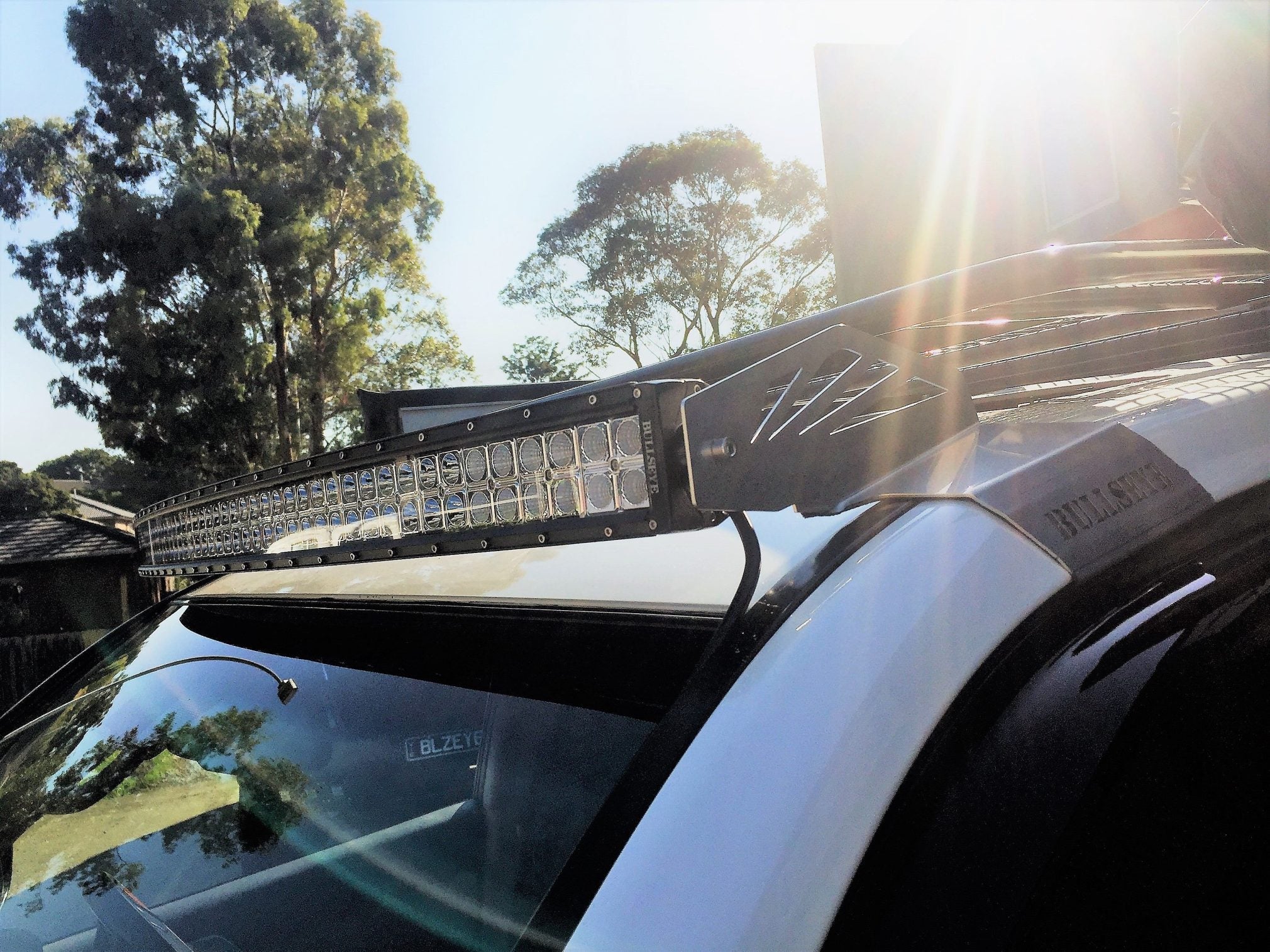 Toyota Landcruiser 200 Series 50" Curved Windscreen Mounting Brackets - Image 6